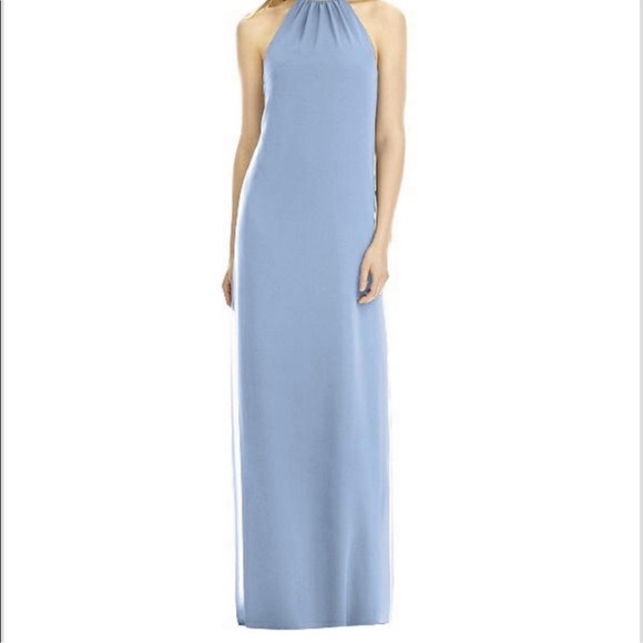 NWT Dusty Rose Halter Formal Dress - Picture 9 of 10